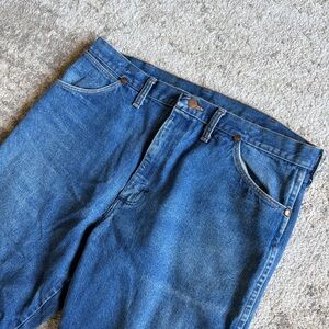 Vintage 90s Wrangled Cowboy Cut 13MWZ Retro Western Made In USA Denim Jeans